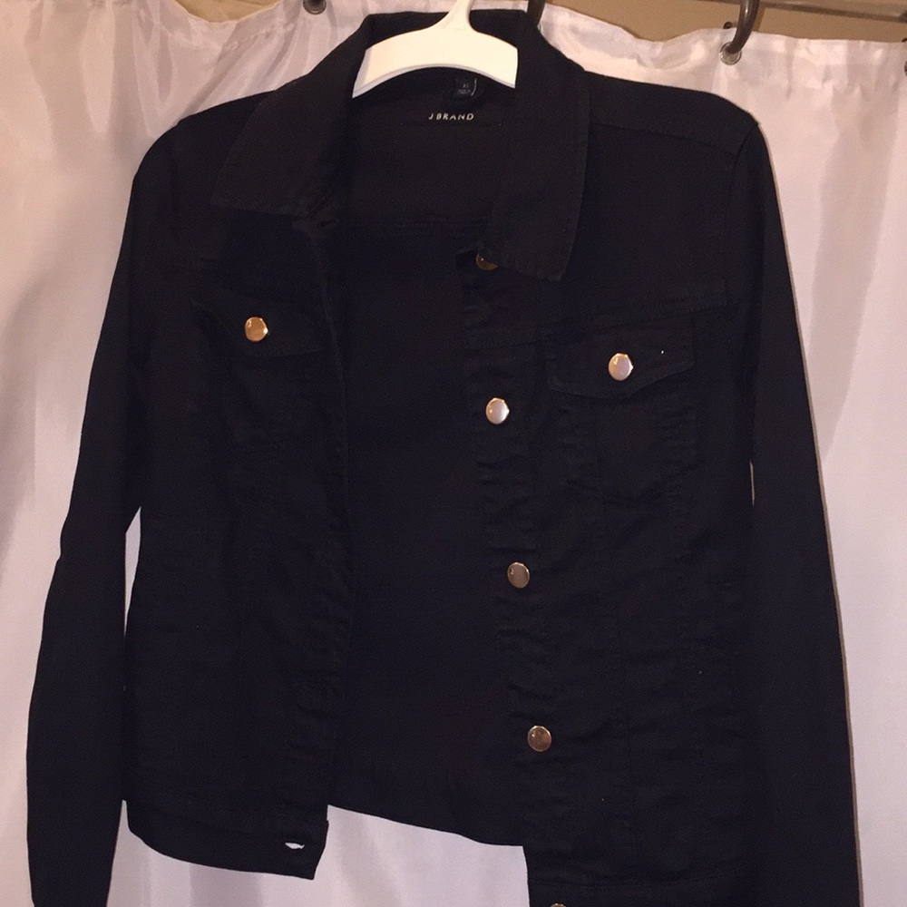 J Brand Black Denim Jacket
